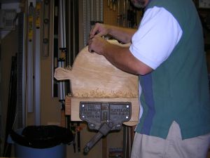 shaping seat with spokeshave
